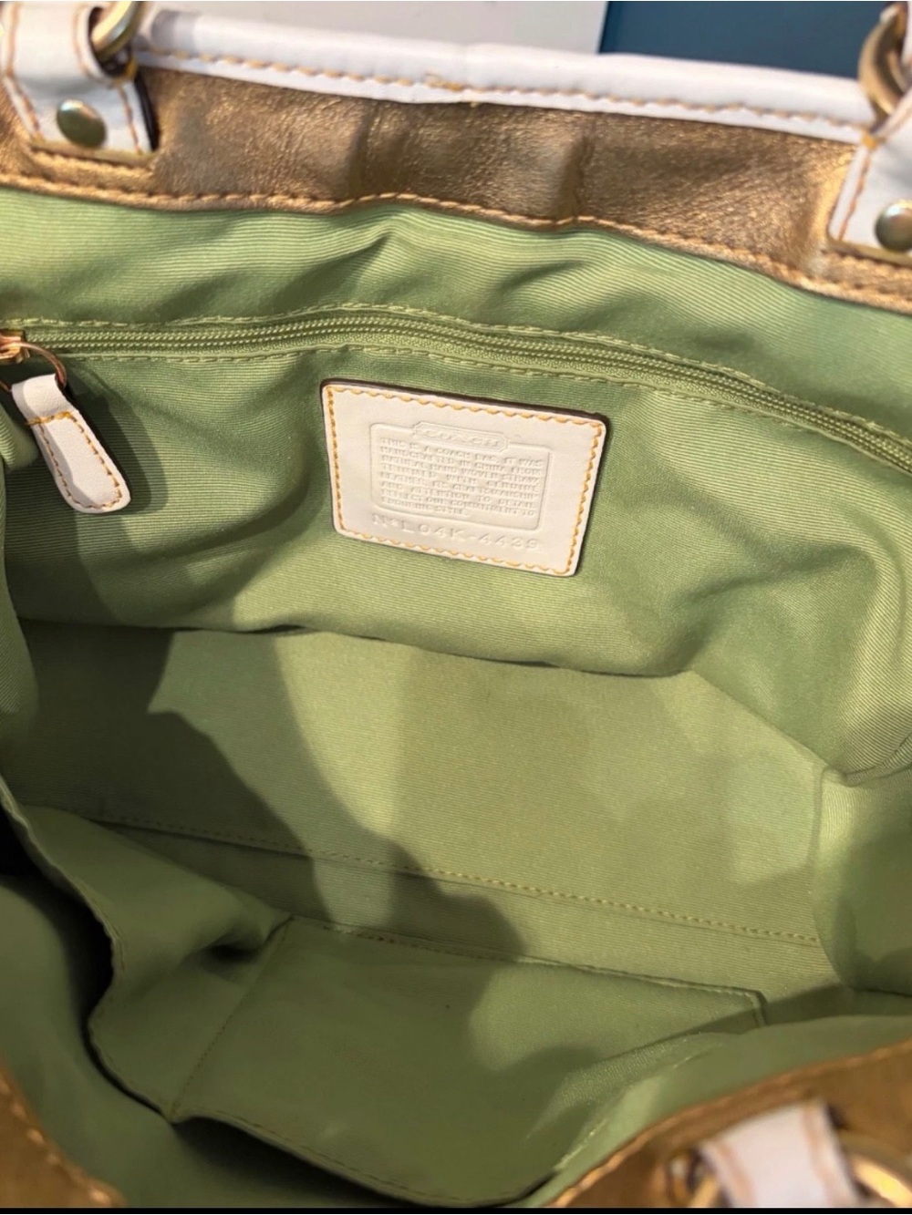 Coach Limited Edition Satchel Tropical Leaf Ladybug Appliqué Vintage RARE - Picture 11 of 14